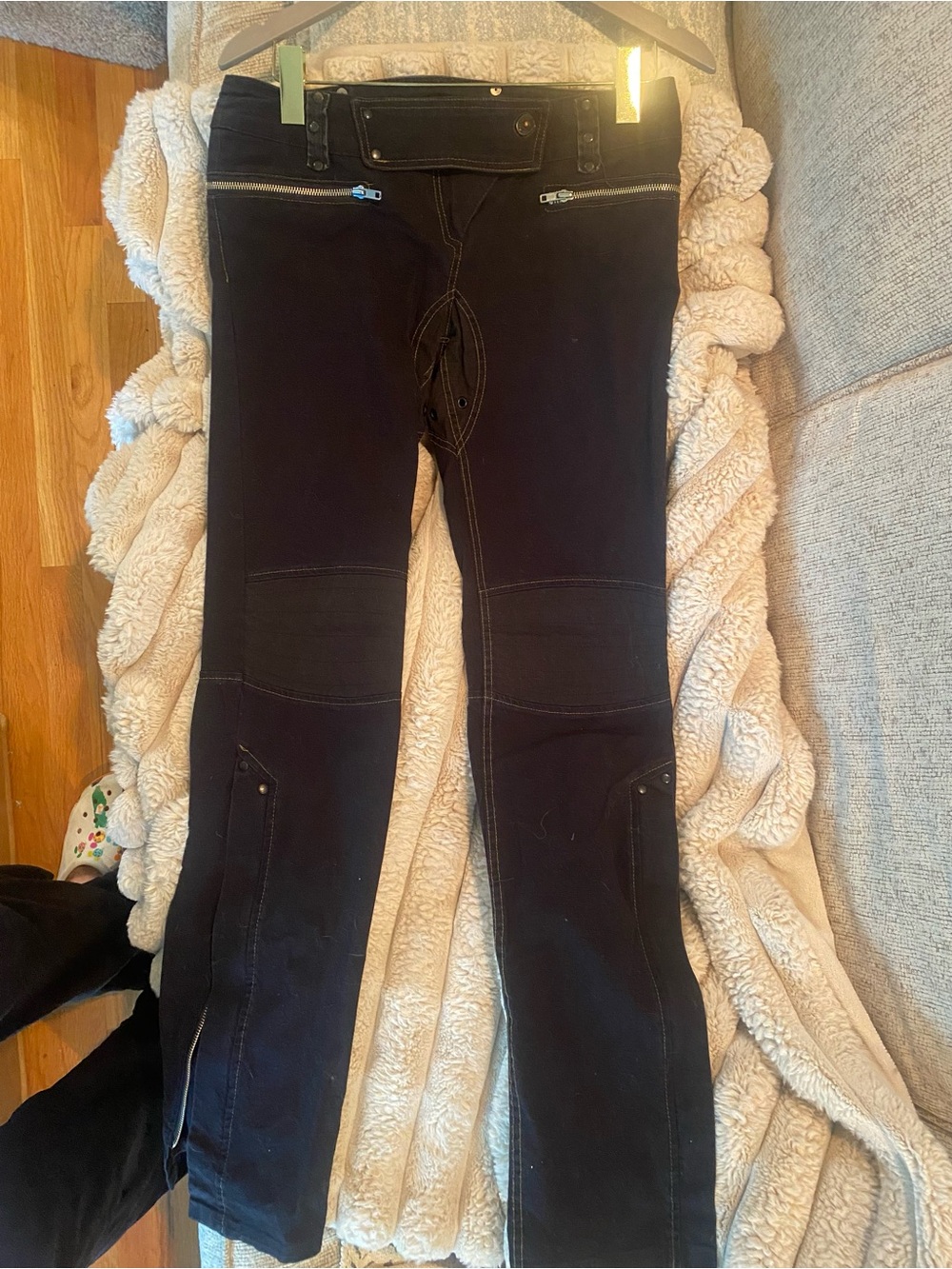 Vintage women’s L Lip Service Motorcycle Pant